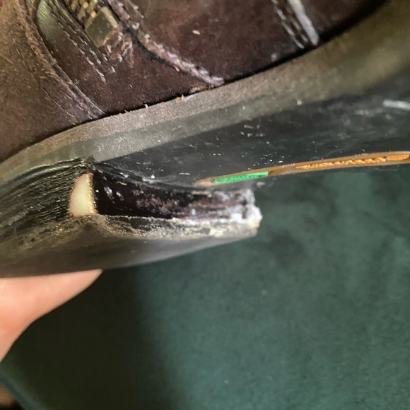 Timberland Dark Brown and Suede and Leather Combat lace up/ zipper Boots - Picture 10 of 12